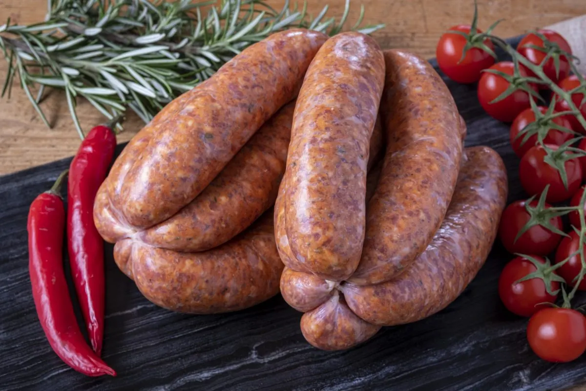 Springfield sausages made on site